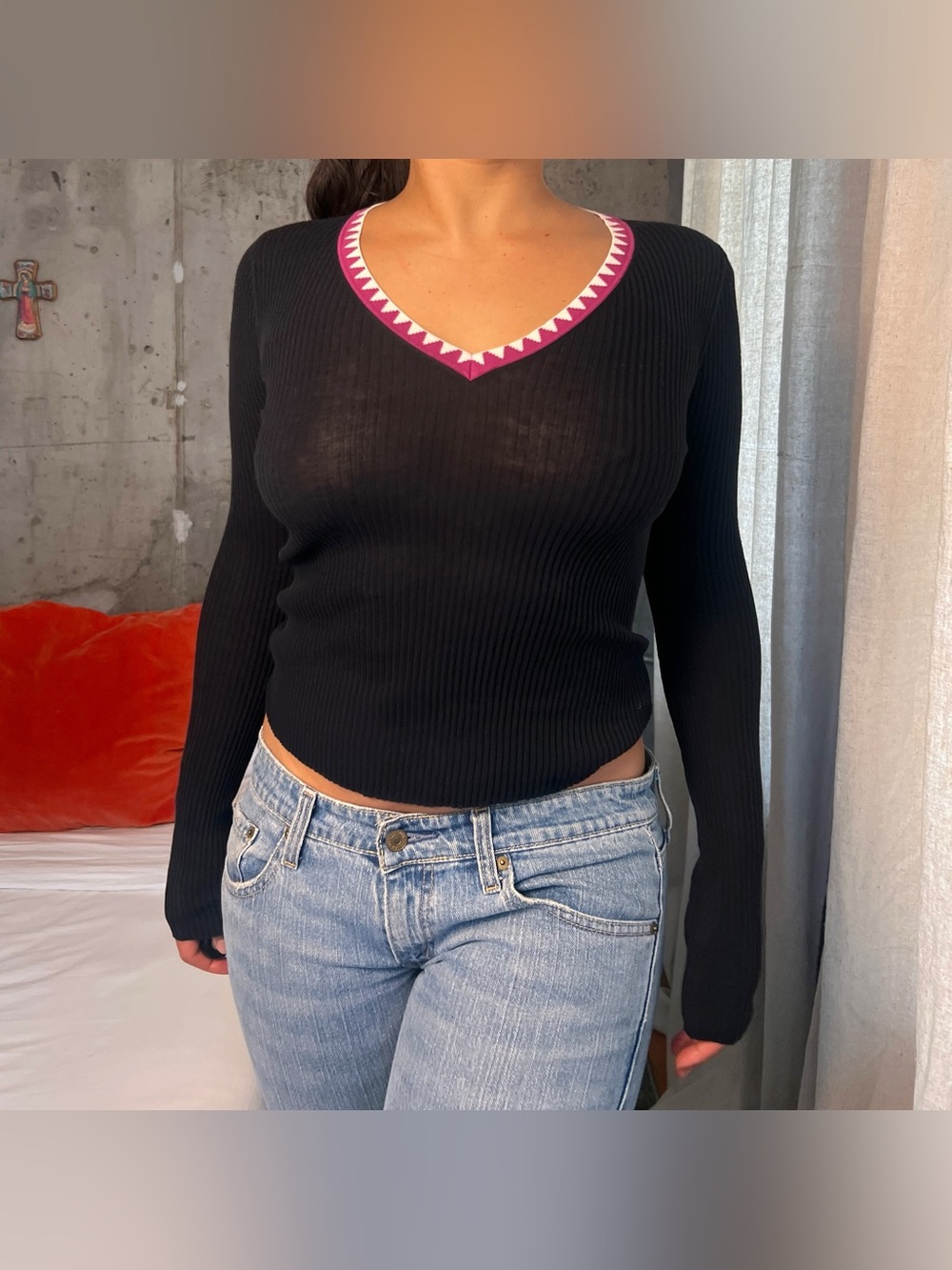 etro ribbed long sleeve